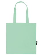 Neutral Nachhaltige Einkaufstasche aus Bio-Baumwolle – Dusty Mint