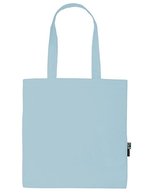 Neutral Nachhaltige Einkaufstasche aus Bio-Baumwolle, Black 38 x 42 cm, NE90014 – Light Blue