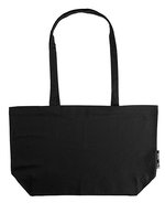 Neutral Fairtrade Baumwoll Shopping-Tasche mit Boden, Black 51 x 32 x 14 cm, NE90015 – Bild 2