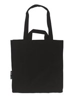 Neutral Twill Tasche mit mehreren Griffen – Black