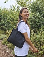 Neutral Kleine Panama-Tasche aus Bio-Baumwolle, Black 28 x 26 cm, NE90050 – Bild 1