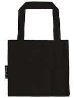 Neutral Kleine Panama-Tasche aus Bio-Baumwolle – Black