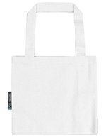 Neutral Kleine Panama-Tasche aus Bio-Baumwolle – White