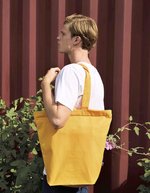 Neutral Panama Tasche mit Reißverschluss aus Bio-Baumwolle, Bordeaux 38 x 42 cm, NE90053 – Bild 1