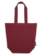 Neutral Panama Tasche mit Reißverschluss aus Bio-Baumwolle – Bordeaux