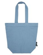 Neutral Panama Tasche mit Reißverschluss aus Bio-Baumwolle – Dusty Indigo