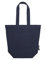 Neutral Panama Tasche mit Reißverschluss aus Bio-Baumwolle – Navy