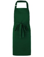Neutral Bio-Baumwoll-Schürze mit Taschenfunktion, Black 90 x 90 cm, NE92020 – Bottle Green