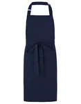 Neutral Bio-Baumwoll Küchenschürze mit Innentasche, Navy 90 x 90 cm, NE92021 – Bild 1