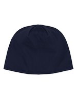 Neutral Interlock Beanie aus Bio-Baumwolle 2023, Black One Size, NE93051 – Marine