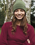 Neutral Klassische Beanie aus Bio-Baumwolle, Black One Size, NE93055 – Bild 1
