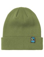 Neutral Klassische Beanie aus Bio-Baumwolle, Black One Size, NE93055 – Militare
