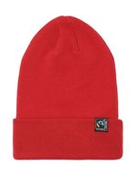 Neutral Klassische Beanie aus Bio-Baumwolle, Black One Size, NE93055 – Rosso