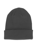 Neutral Doppellagiges Bio-Baumwoll Beanie, Bordeaux One Size, NE93056 – Bild 3