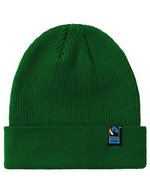 Neutral Doppellagiges Bio-Baumwoll Beanie, Bordeaux One Size, NE93056 – Verde bottiglia