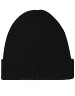 Neutral Fairtrade Beanie aus Bio-Baumwolle, Black One Size, NE93057 – Bild 2