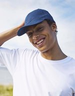 6 Panel Cap – Black