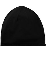 Neutral Fairtrade Bio-Baumwollmütze aus Single Jersey, Black One Size, NEK93050 – Bild 2