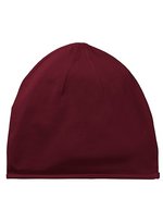 Neutral Fairtrade Bio-Baumwollmütze aus Single Jersey, Black One Size, NEK93050 – Bordeaux