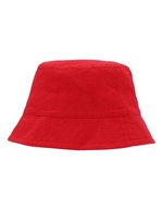 Neutral Bucket Hat aus Bio-Baumwolle 2023, Black M/L, NEK93060 – Red