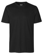 Sustainable Performance T-Shirt aus Recycling-Polyester – Black