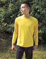 Neutral Recyceltes Langarm-T-Shirt mit Schnelltrocknung, Black M, NER61050 – Bild 1