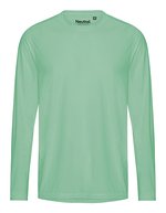 Neutral Recyceltes Langarm-T-Shirt mit Schnelltrocknung – Dusty Mint