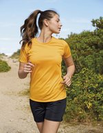 Neutral Performance T-Shirt aus Recycling-Polyester für Damen, Black XS, NER81001 – Bild 1