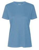 Neutral Performance T-Shirt aus Recycling-Polyester für Damen, Black XS, NER81001 – Polveroso Indaco
