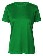 Neutral Performance T-Shirt aus Recycling-Polyester für Damen, Black XS, NER81001 – Verde