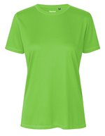 Neutral Performance T-Shirt aus Recycling-Polyester für Damen, Black XS, NER81001 – Lime
