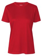Neutral Performance T-Shirt aus Recycling-Polyester für Damen, Black XS, NER81001 – Rosso