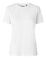 Neutral Performance T-Shirt aus Recycling-Polyester für Damen, Black XS, NER81001 – Bianco