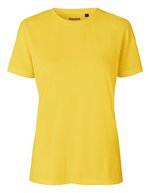 Neutral Performance T-Shirt aus Recycling-Polyester für Damen, Black XS, NER81001 – Giallo