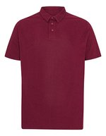 Tiger Cotton Polo – Bordeaux