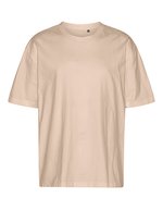 Tiger Cotton by Neutral Oversized T-Shirt aus Bio-Baumwolle, Black M, NET60011 – Sand