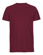 Unisex Tiger Cotton T-Shirt – Bordeaux