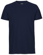 Unisex Tiger Cotton T-Shirt – Navy