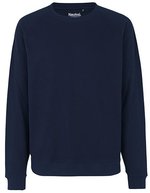 Tiger Cotton Sweatshirt mit Rundhalsausschnitt – Navy