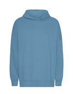 Oversized Hoodie aus Bio-Baumwolle – Dusty Indigo