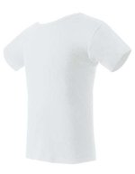 Nath T-Shirt mit Ripp-Kragen, Black S, NH140 – White