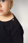 Nath T-shirt bébé à boutons-pression, Coton, Black 6-12 Monate, NH140B – image 3