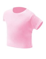 Nath Baby T-Shirt mit Druckknöpfen, Baumwolle, Black 6-12 Monate, NH140B – Pink