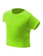 Nath Baby T-Shirt mit Druckknöpfen, Baumwolle, Black 6-12 Monate, NH140B – Pistachio