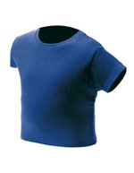 Nath Baby T-Shirt mit Druckknöpfen, Baumwolle, Black 6-12 Monate, NH140B – Royal