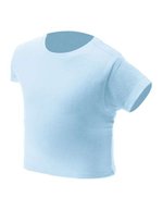 Nath Baby T-Shirt mit Druckknöpfen, Baumwolle, Black 6-12 Monate, NH140B – Sky