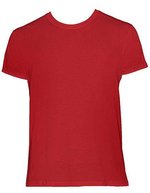 Nath T-Shirt mit Ripp-Kragen für Kinder, Pistachio 0/2, NH140K – Rosso