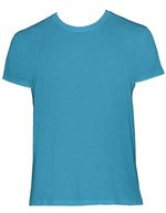 Nath T-Shirt mit Ripp-Kragen für Kinder, Pistachio 0/2, NH140K – Turchese