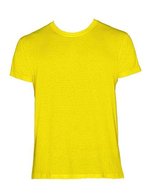 Nath T-Shirt mit Ripp-Kragen für Kinder, Pistachio 0/2, NH140K – Giallo
