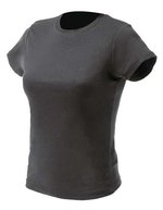 Nath T-Shirt mit schmalem Ripp-Kragen für Damen, Bubblegum XXL, NH141 – Bild 1